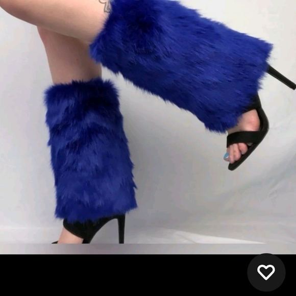 Faux Fur Sandal Boots - Picture 2 of 3